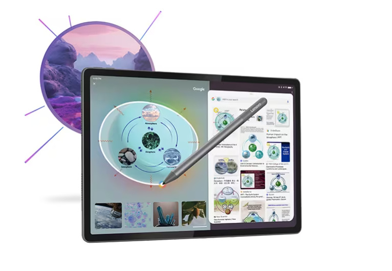 Tablet Lenovo Idea Tab Plus 8 GB / 256 GB + dotykové pero svetlo šedá Vyhľadávanie s perom Lenovo Tab Pen