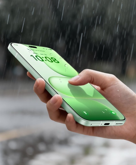 Mobilný telefón HONOR 600 Lite 5G 8 GB / 128 GB čierny Detail obrázku smartfónu.