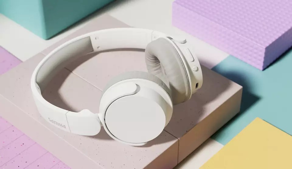 Slúchadlá Philips TAH3209WT biela