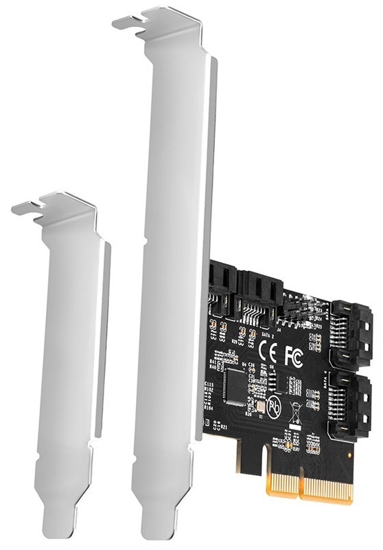 Radič Axagon PCES-SA4X4 - 4x SATA 6G port