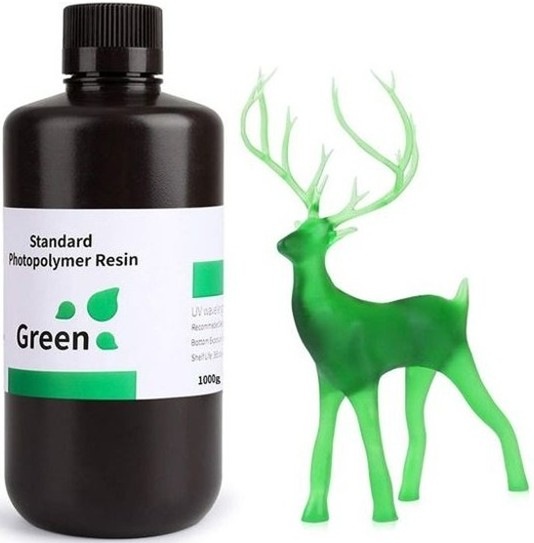 UV resin Elegoo Standard 1kg - zelená