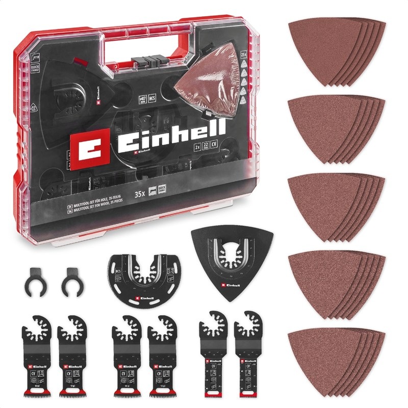Súprava pre multibrúsku Einhell XLPLUS-CASE (35 ks), 49708136