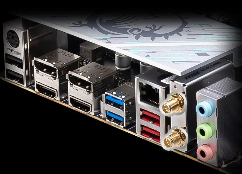 Základná doska MSI B760M GAMING PLUS WIFI MSI B760M GAMING PLUS WIFI podporuje moderné káblové aj bezdrôtové pripojenie