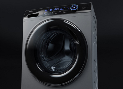 Práčka so sušičkou Haier HWD80-B14979-S biela Bubon