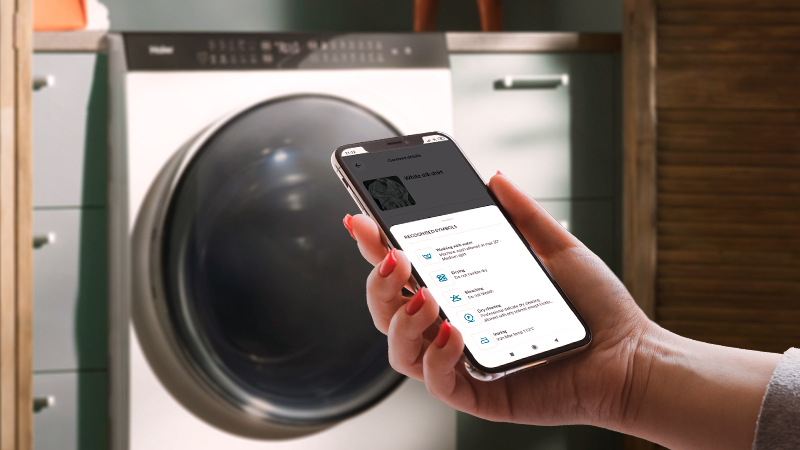 Práčka so sušičkou Haier SuperDrum HWD100BD1499U1N biela Práčka so sušičkou Haier SuperDrum HWD100BD1499U1N biela