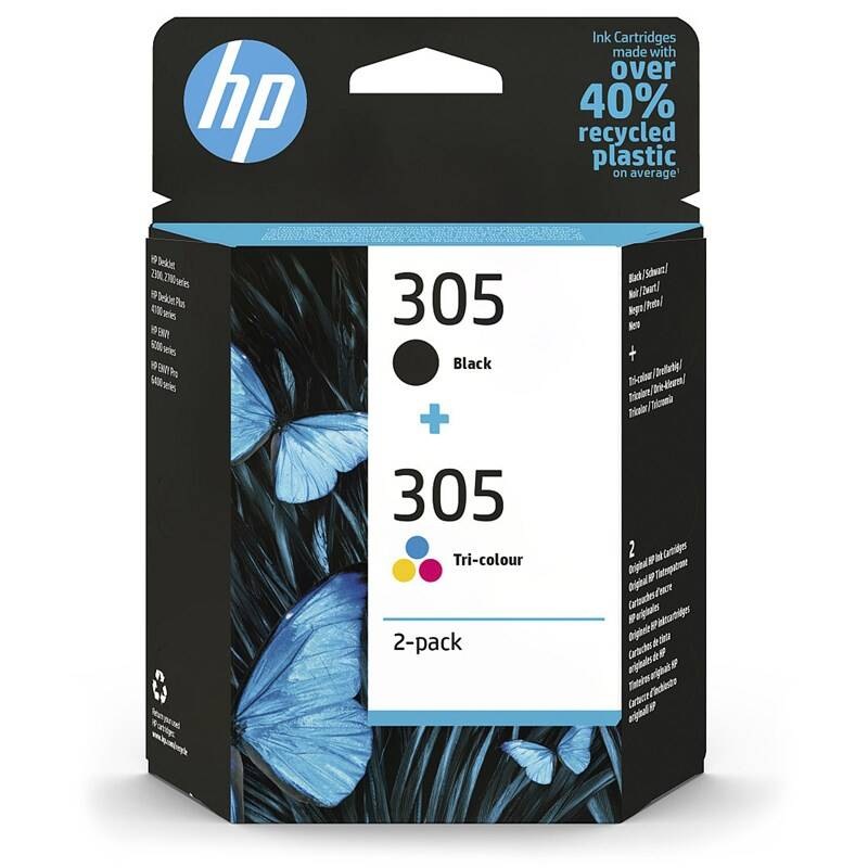 Atramentová náplň HP 305, 120/100 strán - CMYK