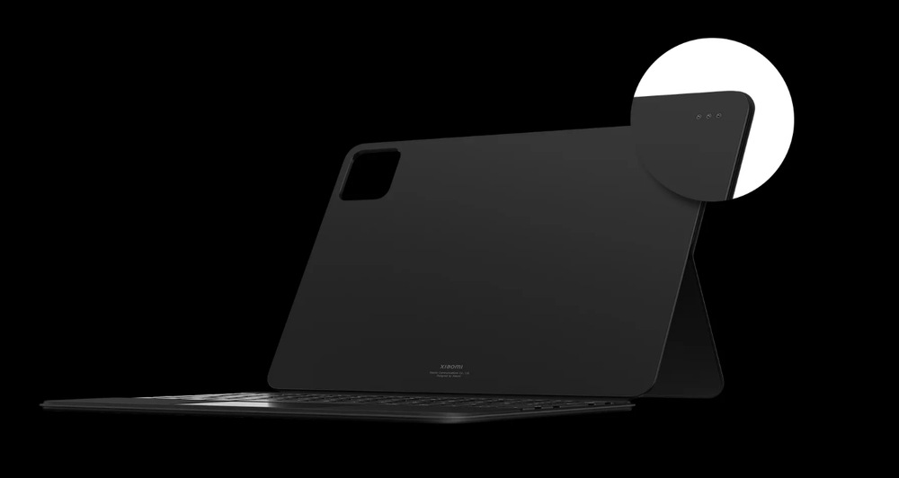 Puzdro s klávesnicou na tablet Xiaomi Pad 6S Pro čierne Puzdro s klávesnicou na tablet Xiaomi Pad 6S Pro čierne