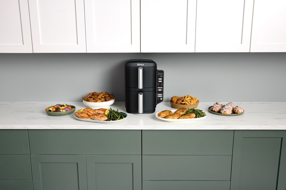 Fritéza teplovzdušná Ninja SL300EU Foodie Double Stack 7,6 l čierna Fritéza teplovzdušná Ninja SL300EU Foodie Double Stack 7,6 l čierna