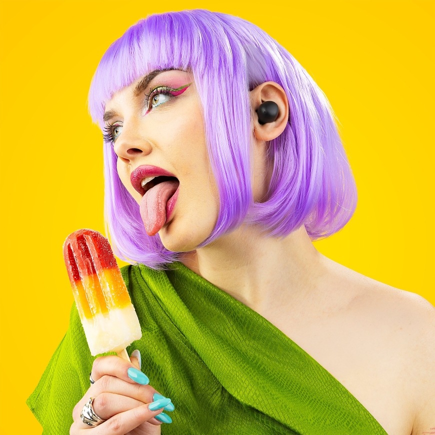 Slúchadlá Niceboy Podsie 4 POP biela Niceboy Podsie 4 POP, biela