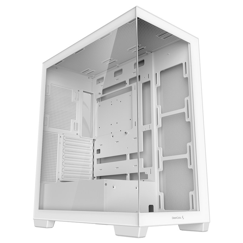 PC skriňa DeepCool CG580 v bielej farbe.