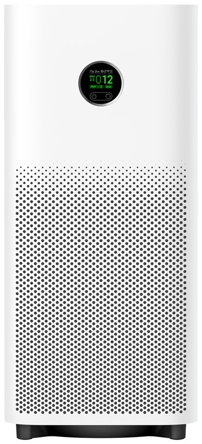 Čistička vzduchu Xiaomi Mijia Smart Air Purifier 6 AC-M25-SC biela Čistička vzduchu Xiaomi Mijia Smart Air Purifier 6 z čelnej strany s viditeľným displejom