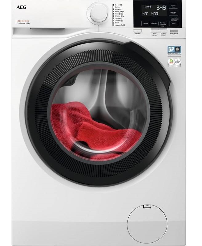Práčka AEG ProSense™ 6000 LFR61844BC biela