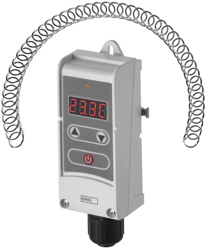 Termostat EMOS P5683 príložný manuálny