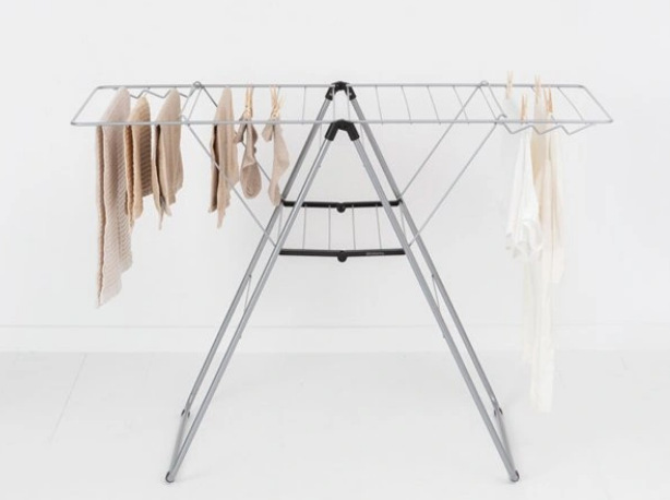 Sušiak na bielizeň Brabantia HangOn, 20 m, Metallic Grey strieborný