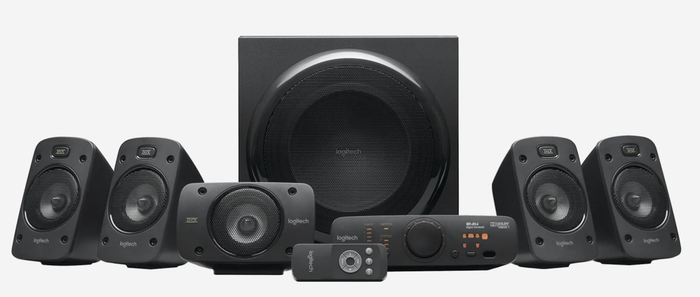 Reproduktory Logitech Z906 5.1 čierne Reproduktory Logitech Z906 5.1 čierne