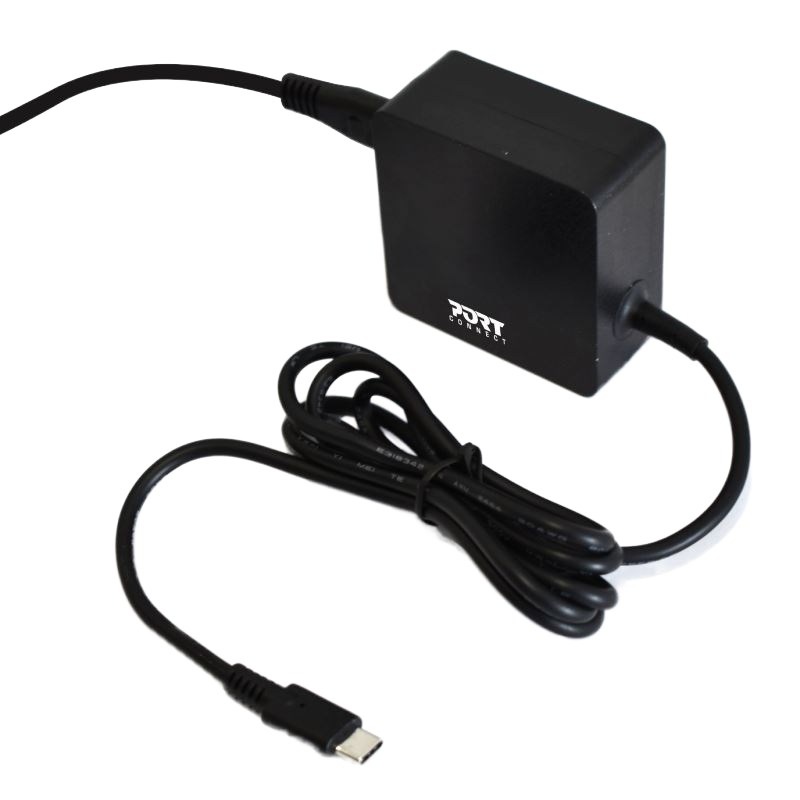 Sieťový adaptér PORT CONNECT 45W, USB-C plug čierny