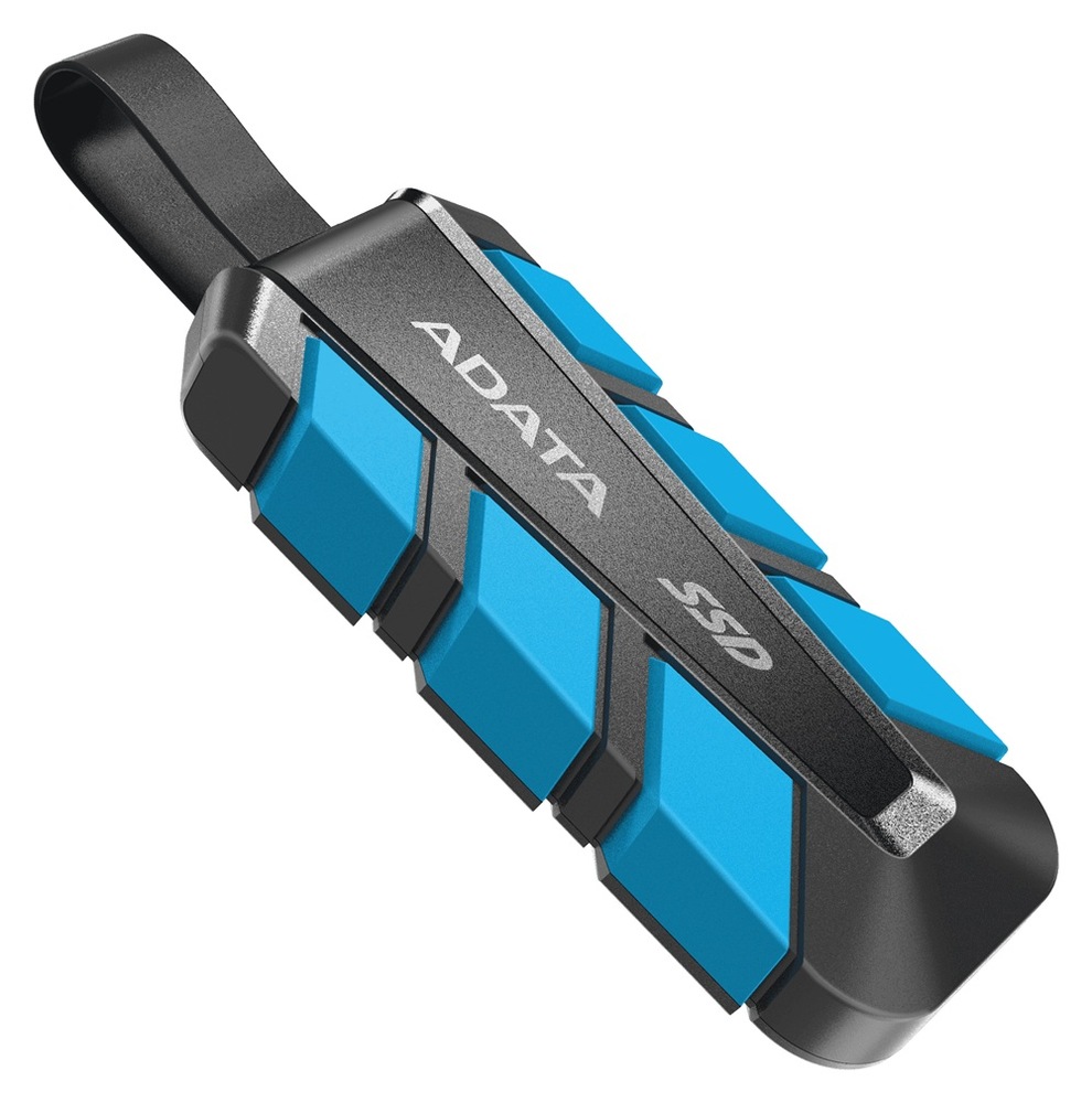 SSD externý ADATA SC740 1TB, USB-C 3.2 Gen2 čierny Externý modro-čierny SSD ADATA SC740