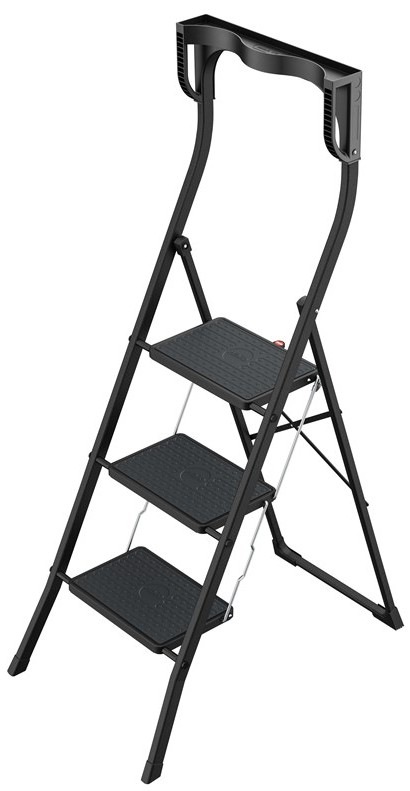 Oceľové skladacie schodíky HAILO K77 ComfortLine 3″ width=