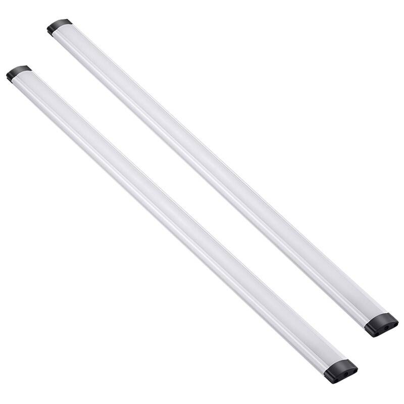 Podlinkové svietidlo Solight dotykové, stmievateľné, 2x 5W, 4100K, 2x 50cm biele