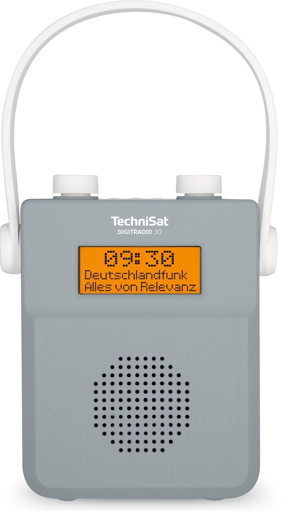 Rádioprijímač s DAB+ Technisat DIGITRADIO 30 sivý/biely