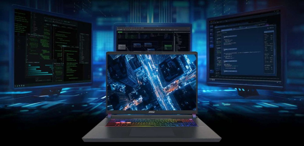 Notebook MSI Vector 17 HX AI A2XWHG-035CZ sivý Notebook MSI Vector 17 HX AI A2XWHG-035CZ sivý