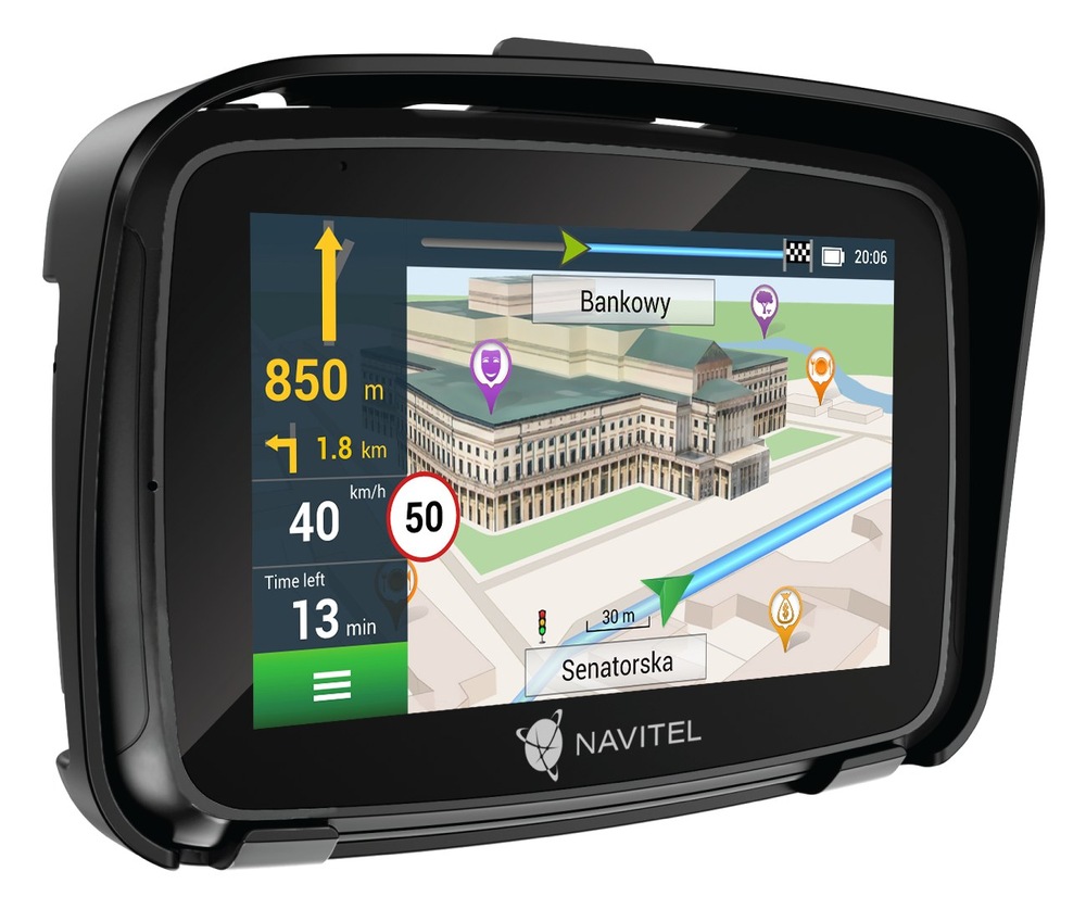 Navigačný systém GPS NAVITEL G590 MOTO čierna