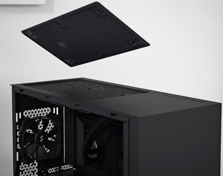 Case FRACTAL DESIGN Pop XL Air Silent Temepered Glass Clear Tint čierna Case FRACTAL DESIGN Pop XL Air Silent Temepered Glass Clear Tint čierna