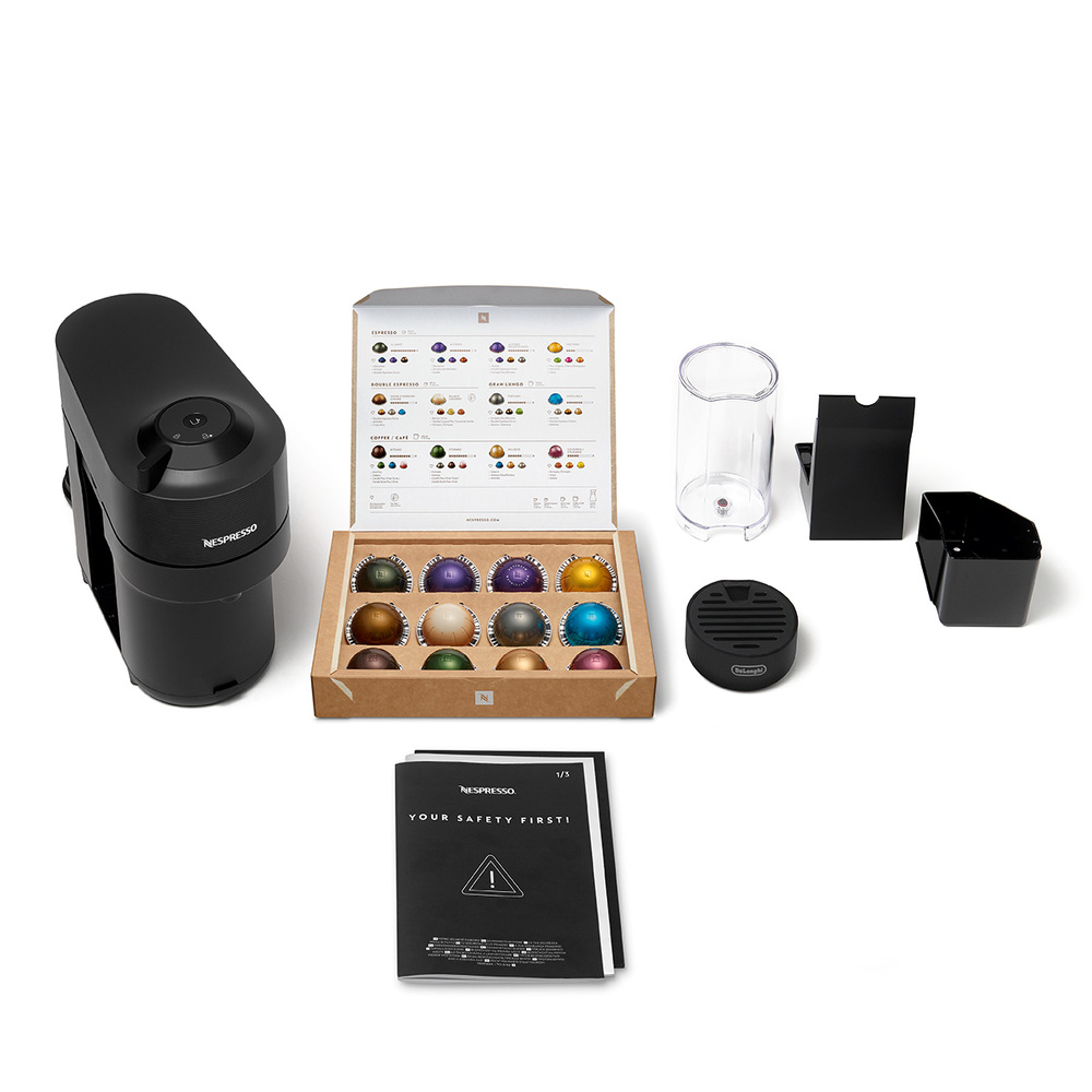 Kapsulový kávovar De'Longhi Nespresso Vertuo Pop ENV90.B čierny Kapsulový kávovar De'Longhi Nespresso Vertuo Pop ENV90.B čierny