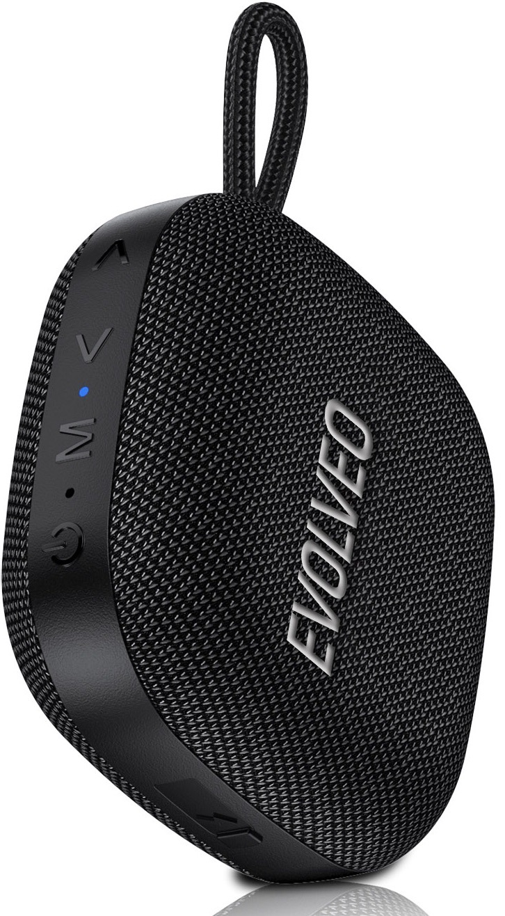 Prenosný reproduktor Evolveo TopSound čierne Reproduktor Evolveo TopSound sa ľahko ovláda