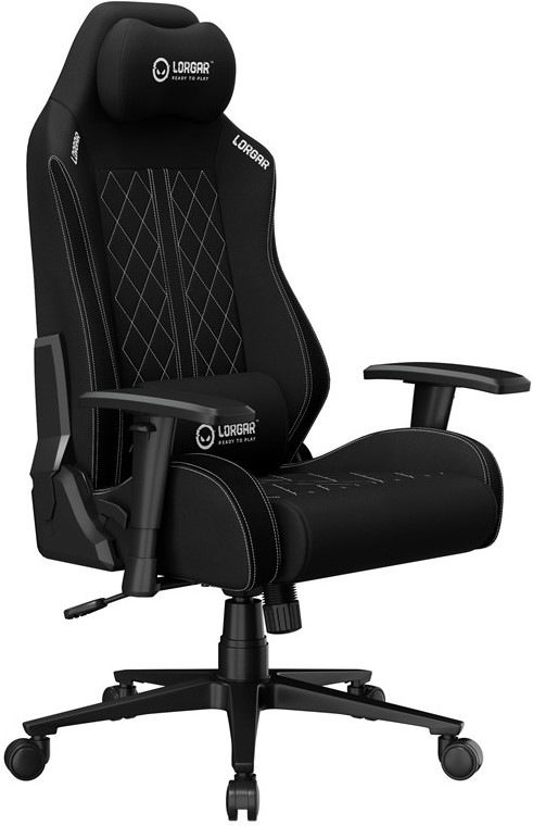 Herná stolička Lorgar Pro CHA41 čierna/biela