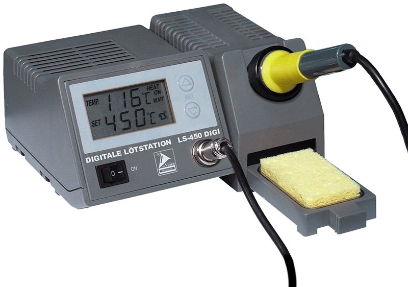 Spájkovacia stanica TIPA ZD-931 s dvojriadkovým LCD displejom