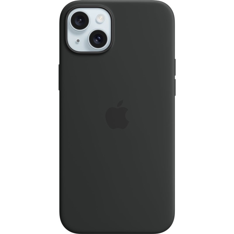 Kryt na mobil Apple Silicone Case s MagSafe pre iPhone 15 Plus - čierny Kryt na mobil Apple Silicone Case s MagSafe pre iPhone 15 Plus - čierny