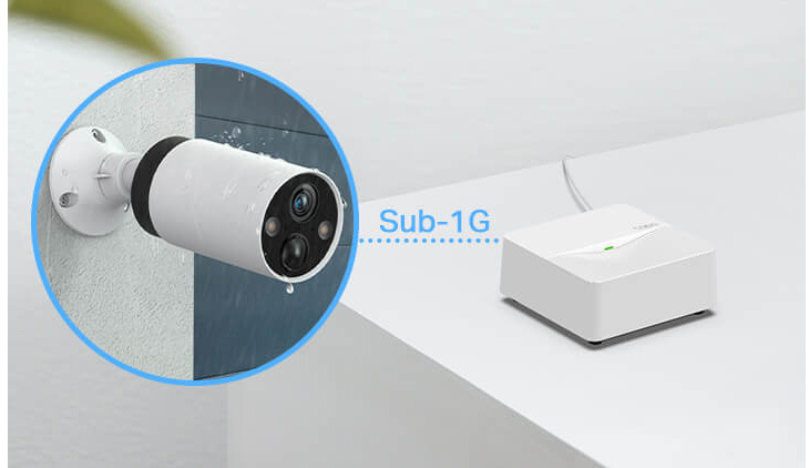 Hub TP-Link Tapo H200, šikovný húb s podporou kamier biely Hub TP-Link Tapo H200, šikovný húb s podporou kamier biely