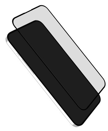 Tvrdené sklo TGM Full Cover na Apple iPhone 15 Pro čierne