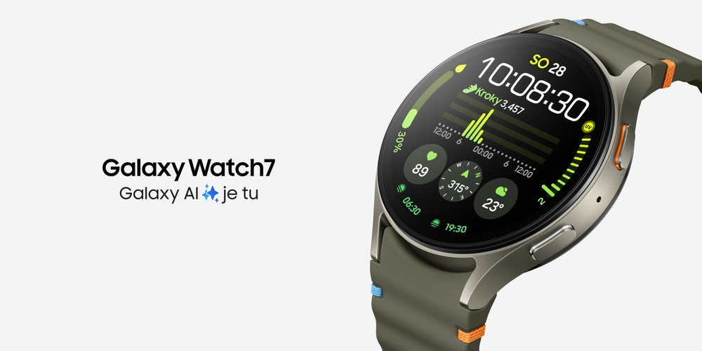 Inteligentné hodinky Samsung Galaxy Watch7 40 mm zelené Samsung Galaxy Watch7 40 mm