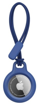 Puzdro Mobile Origin Airtag Loop Case Holder A1 modré