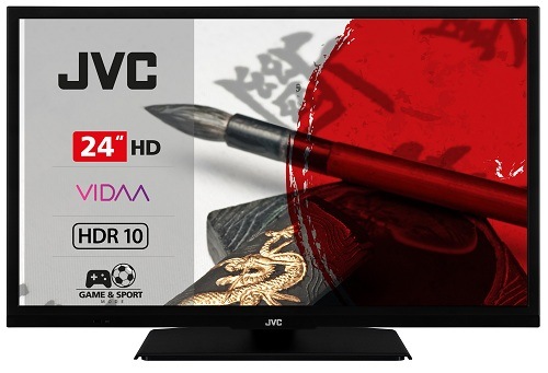 Televízia JVC LT-24VDH5505, čelný pohľad