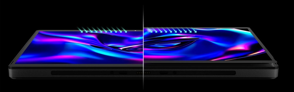 Notebook Asus ROG Flow Z13 čierny 13,4" 2,5K dotykový displej so 180 Hz a 100% DCI-P3 ponúkne ostrý a realistický obraz.