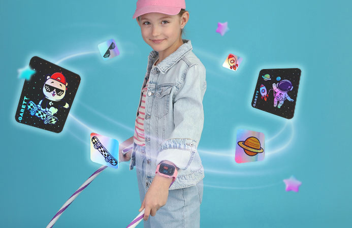 Inteligentné hodinky Garett Kids Twin 2 4G ružové Inteligentné hodinky Garett Kids Twin 2 4G ružové