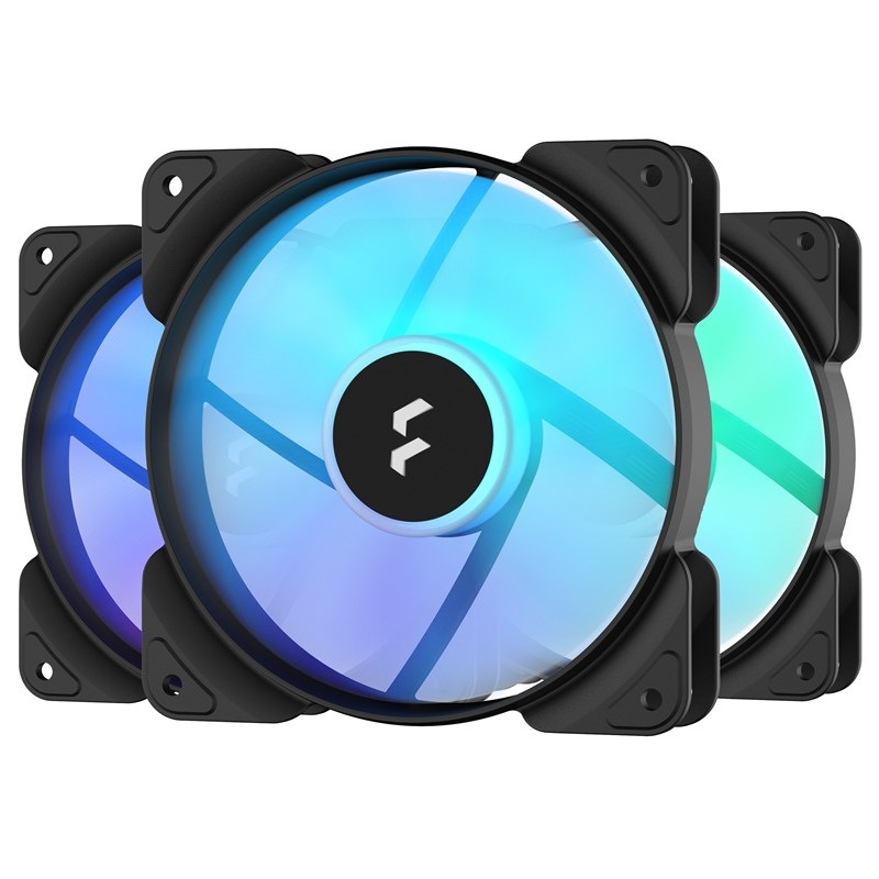 Fractal Design Aspect 12 RGB (Black Frame) 3-pack
