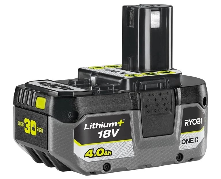 Set batérie a nabíjačky Ryobi ONE+ RC18120B-140X Set batérie a nabíjačky Ryobi ONE+ RC18120B-140X poskytuje 4úrovňový displej stavu nabitia batérie