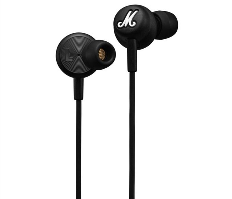 Drôtové slúchadlá Marshall Mode USB-C, čierna