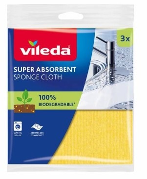 Vileda špongiová handrička, 3 ks