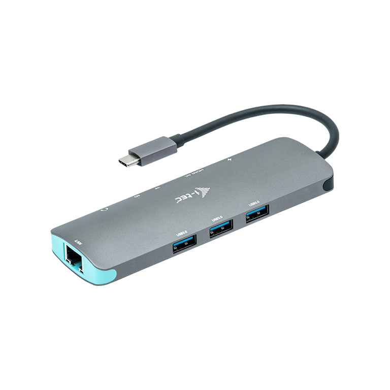 USB Hub i-tec USB-C Metal Nano 4K HDMI LAN + Power Delivery 100 W USB Hub i-tec USB-C Metal Nano 4K HDMI LAN + Power Delivery 100 W