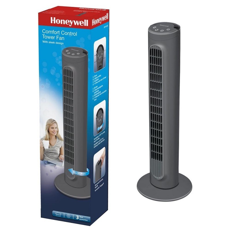 Ventilátor stĺpový Honeywell HYF1101E čierna farba