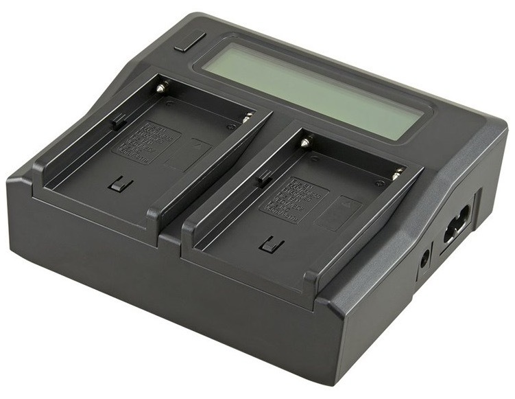 Nabíjačka Jupio NP-FXXX Duo (Sony) čierna