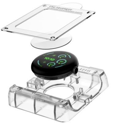 Ochranná fólia Spigen EliteShield EZ Fit na Google Pixel Watch 4/3 (45mm) (2 ks) Ochranná fólia Spigen EliteShield EZ Fit na Google Pixel Watch 4/3 (45mm) (2 ks)
