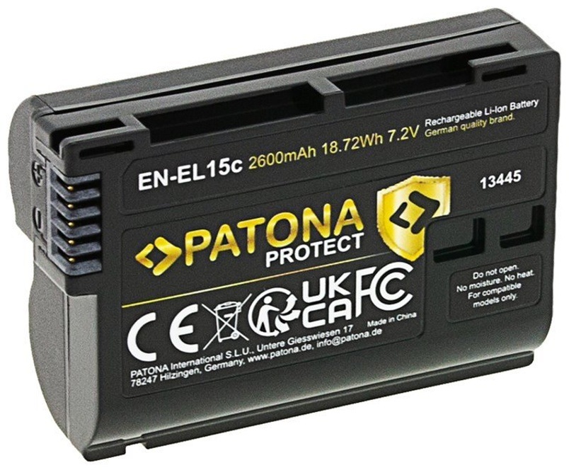 Batéria PATONA pre Nikon EN-EL15C 2250mAh Li-Ion Protect