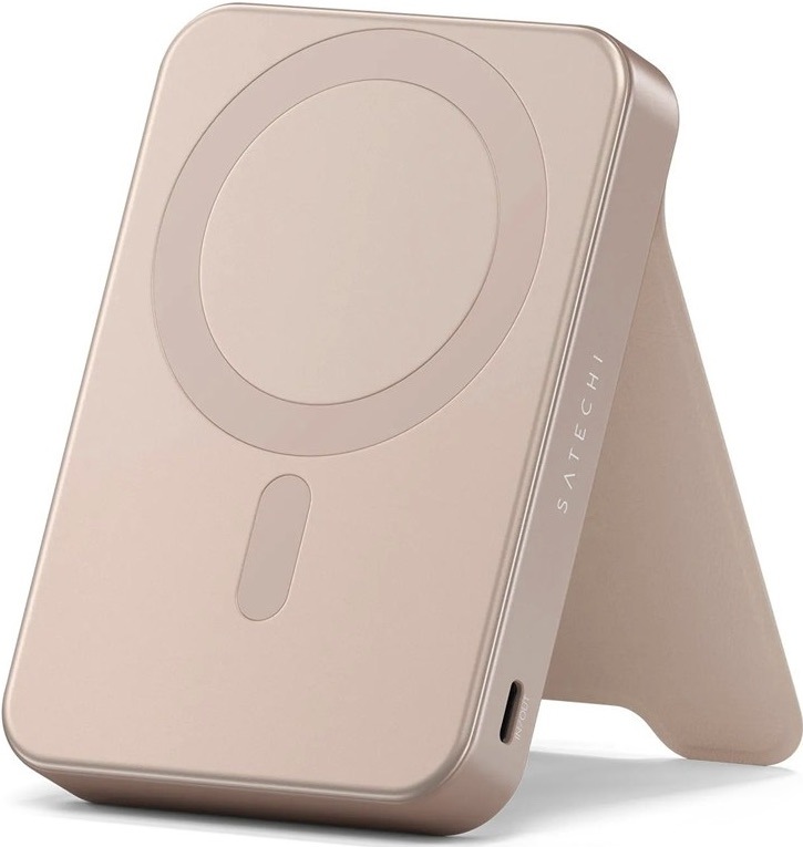 Powerbank Satechi Qi2 5000 mAh ružový