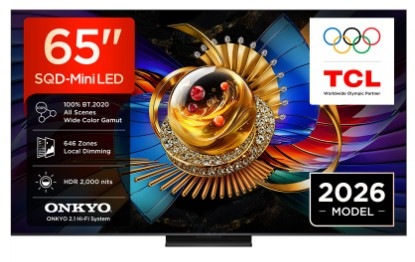 Televízor TCL 65Q7D PRO Televízia TCL 65Q7D PRO